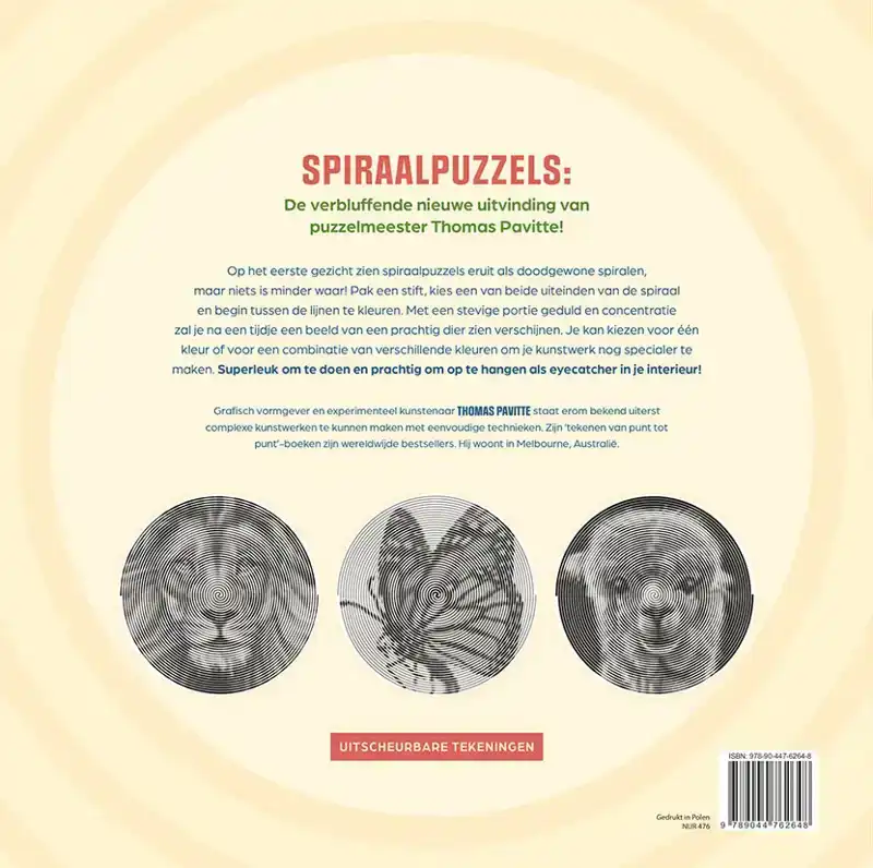 MAGISCHE SPIRAALPUZZELS - DIEREN