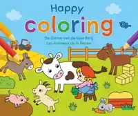 HAPPY COLORING - DE DIEREN VAN DE BOERDERIJ / HAPPY COLORING