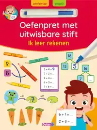 OEFENPRET MET UITWISBARE STIFT - IK LEER REKENEN