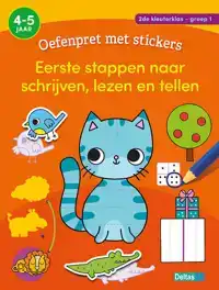 OEFENPRET MET STICKERS - EERSTE STAPPEN NAAR SCHRIJVEN, LEZE