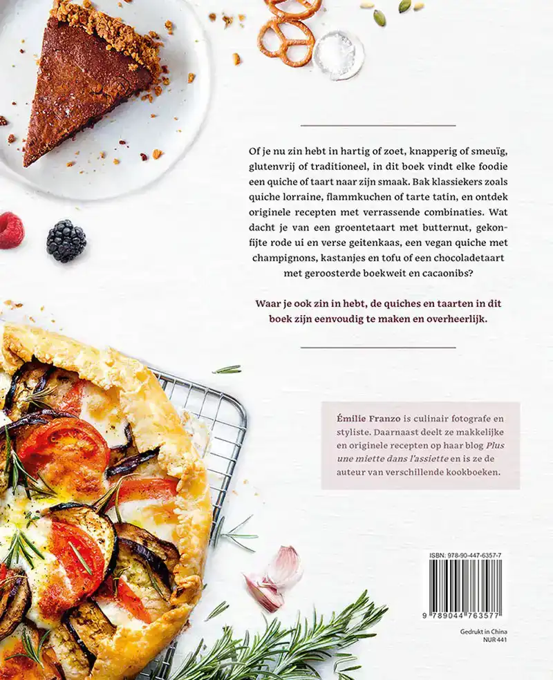 HEERLIJKE QUICHES EN TAARTEN BAKKEN