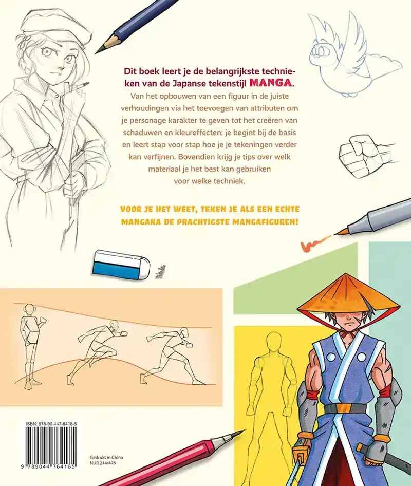 MANGA TEKENEN VOOR BEGINNERS