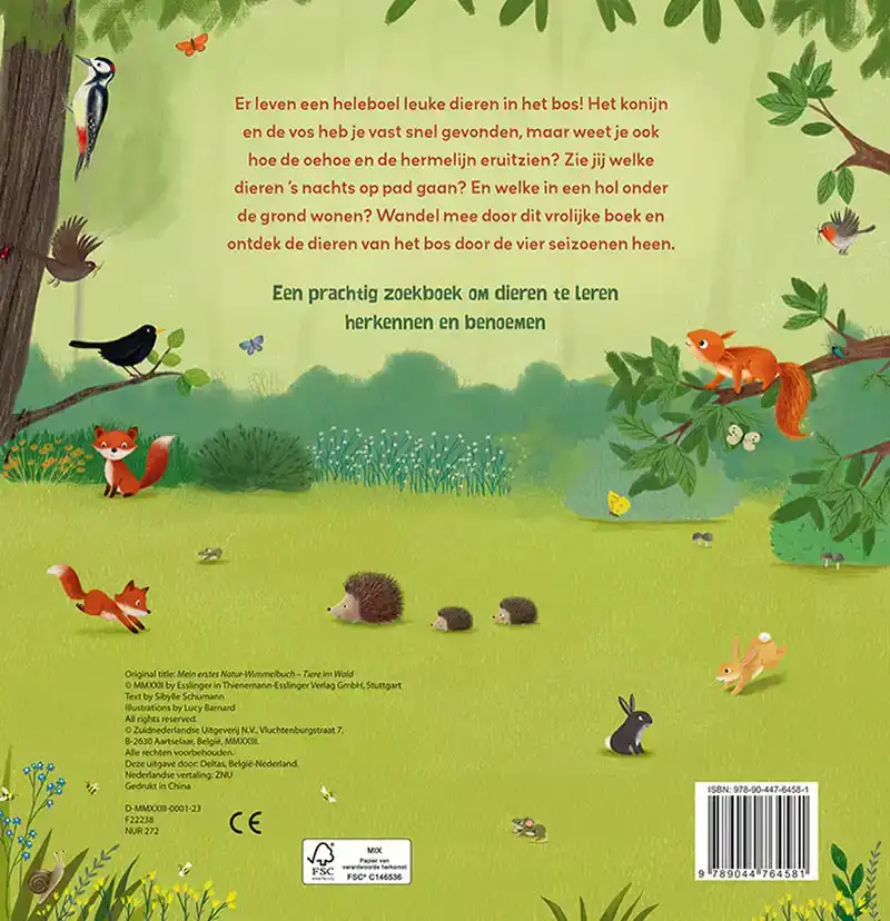 DIEREN IN HET BOS
