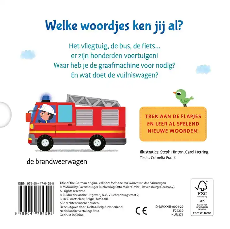 MIJN EERSTE WOORDJES - VOERTUIGEN