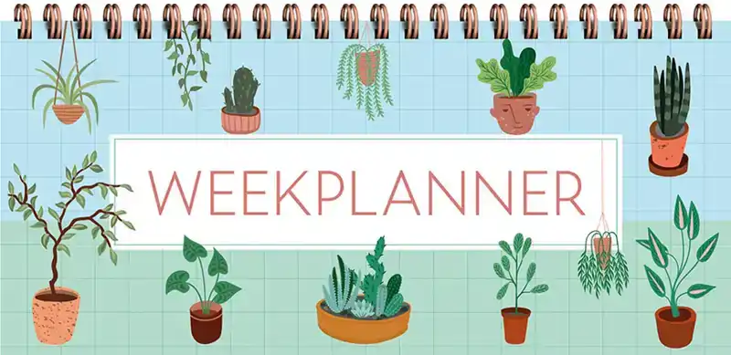 WEEKPLANNER - HOUSEPLANTS