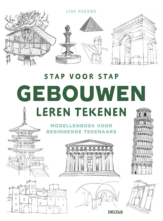 STAP VOOR STAP GEBOUWEN LEREN TEKENEN