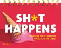 SH*T HAPPENS - TAFELSTAANDER