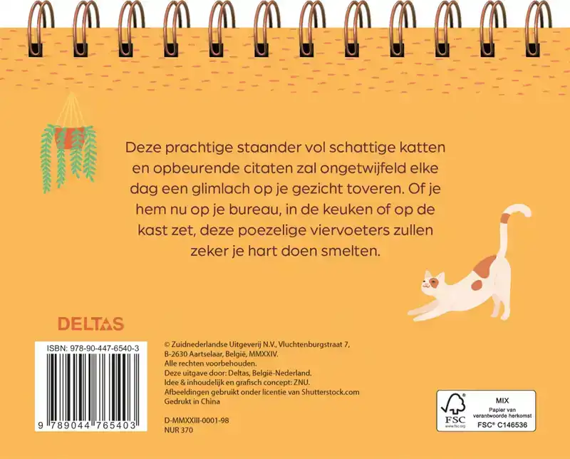 KATTENGELUK - TAFELSTAANDER