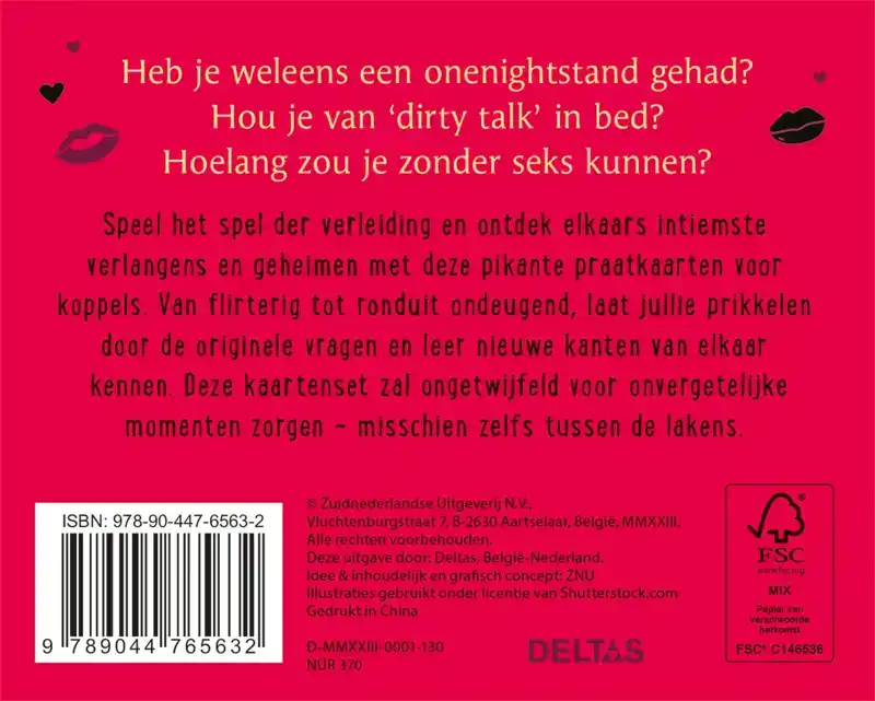 TIJD VOOR EEN SEXY BABBEL - PIKANTE PRAATKAARTEN VOOR KOPPEL
