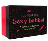 TIJD VOOR EEN SEXY BABBEL - PIKANTE PRAATKAARTEN VOOR KOPPEL