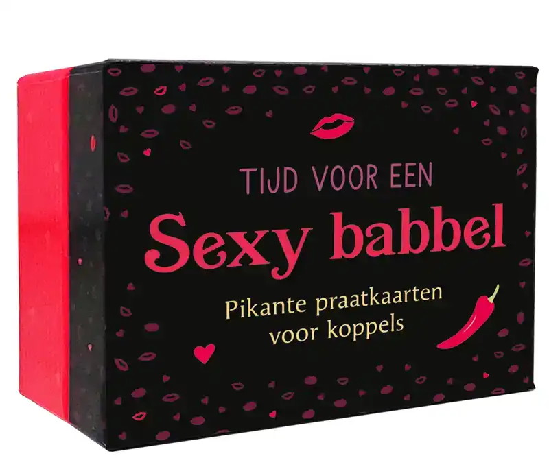 TIJD VOOR EEN SEXY BABBEL - PIKANTE PRAATKAARTEN VOOR KOPPEL