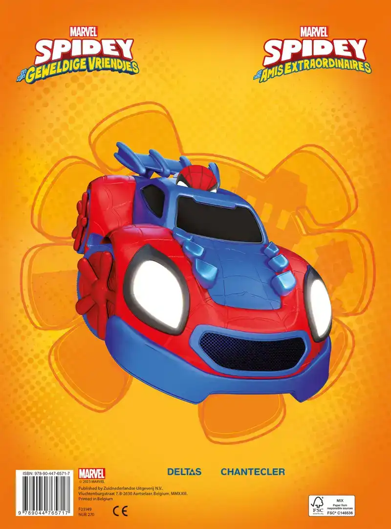 MARVEL SPIDEY AND HIS AMAZING FRIENDS COLOR KLEURBLOK