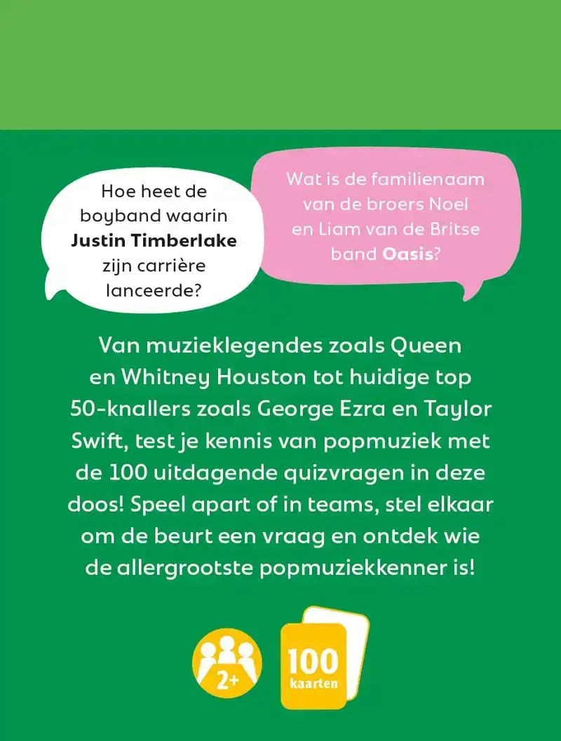 LET'S QUIZ! - POPMUZIEK