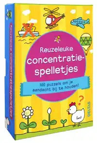 SPEEL- EN LEERKAARTEN - REUZELEUKE CONCENTRATIESPELLETJES