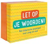 LET OP JE WOORDEN! - DOOS MET KAARTEN