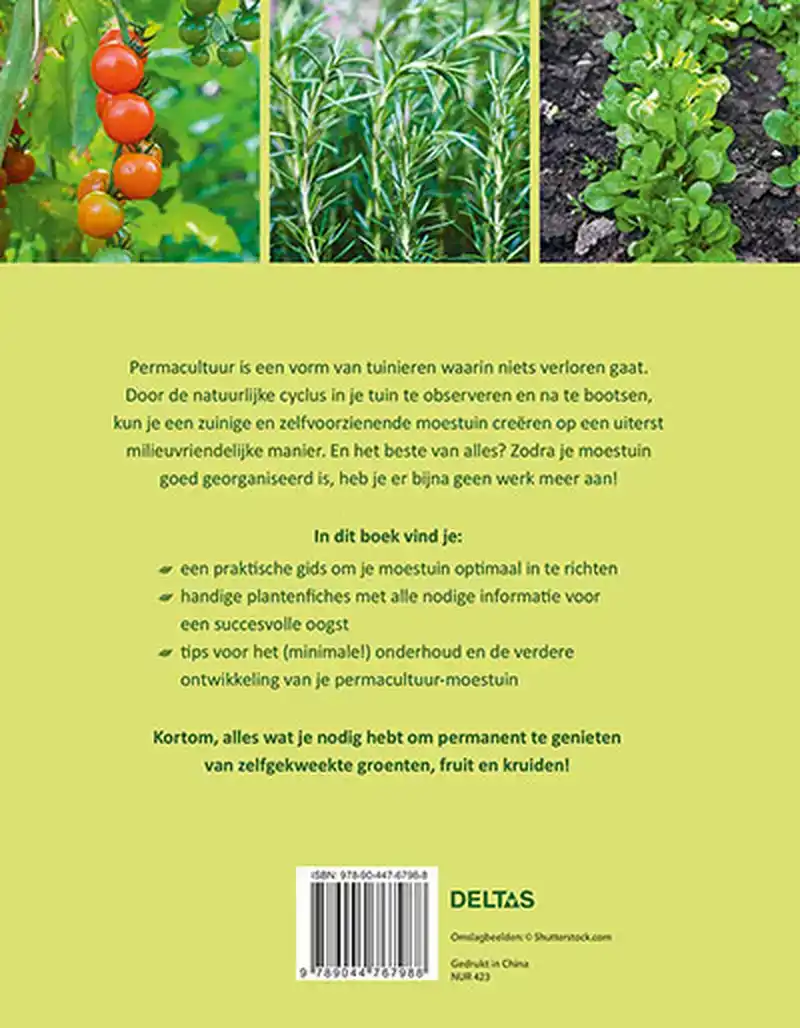 EEN NATUURLIJKE MOESTUIN MET PERMACULTUUR