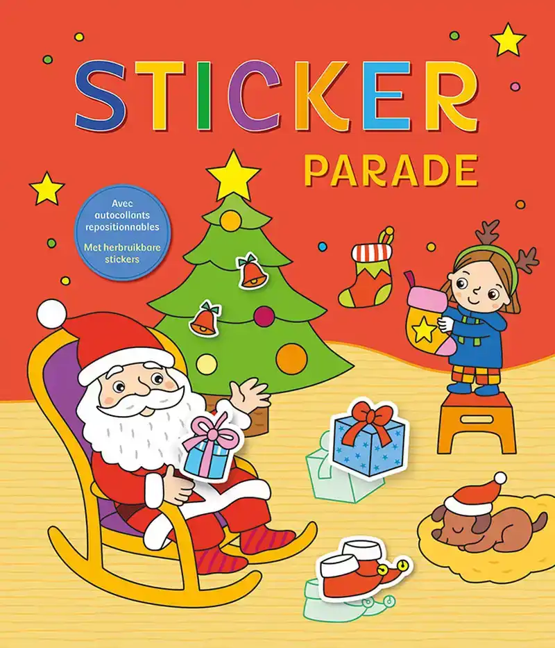 KERSTMAN STICKER PARADE / LE PERE NOEL STICKER PARADE