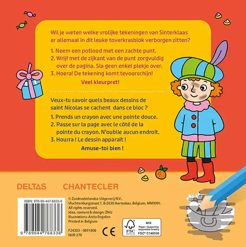 SINTERKLAAS TOVERKRASBLOK / SAINT-NICOLAS SUPER MAGIC BLOC M
