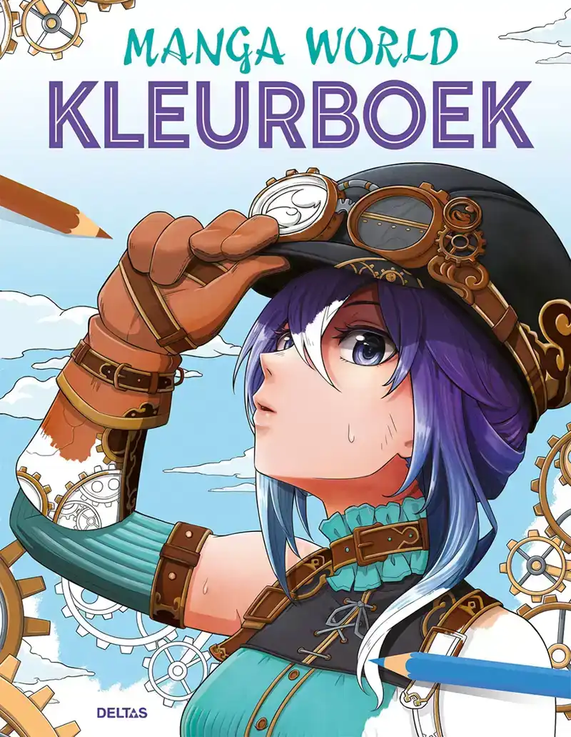 MANGA WORLD KLEURBOEK