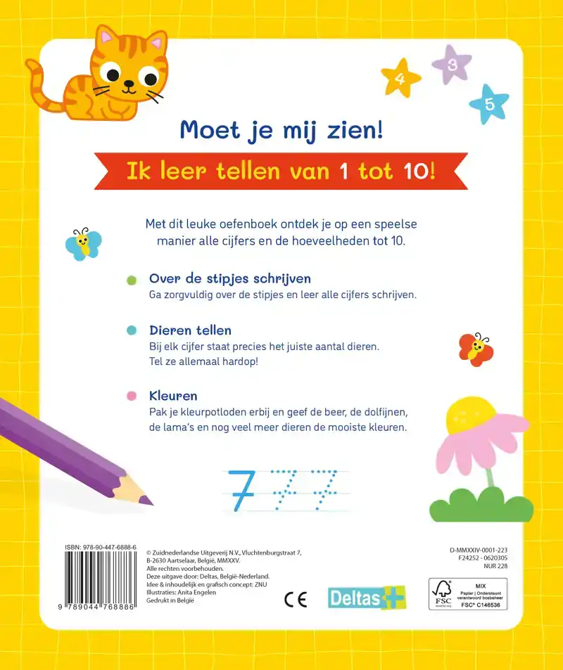 MIJN EERSTE 123 OEFENBOEK