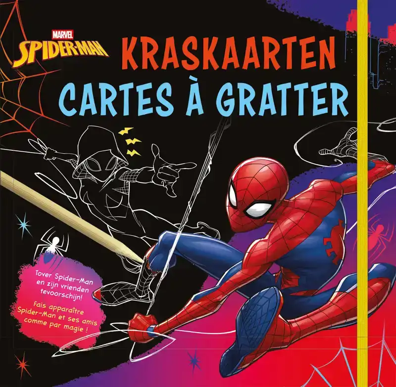 MARVEL SPIDER-MAN KRASKAARTEN / MARVEL SPIDER-MAN CARTES A G