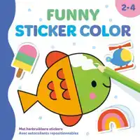 FUNNY STICKER COLOR (2-4 J.) / FUNNY STICKER COLOR (2-4A.)