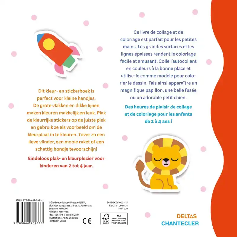 HAPPY STICKER COLOR (2-4 J.) / HAPPY STICKER COLOR (2-4A.)