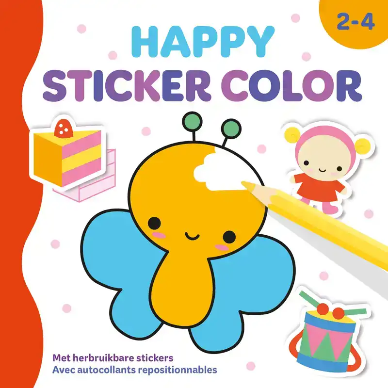 HAPPY STICKER COLOR (2-4 J.) / HAPPY STICKER COLOR (2-4A.)
