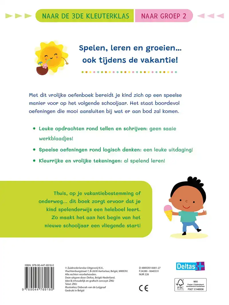 VAKANTIE OEFENPRET - LEUKE TEL- EN SCHRIJFOEFENINGEN