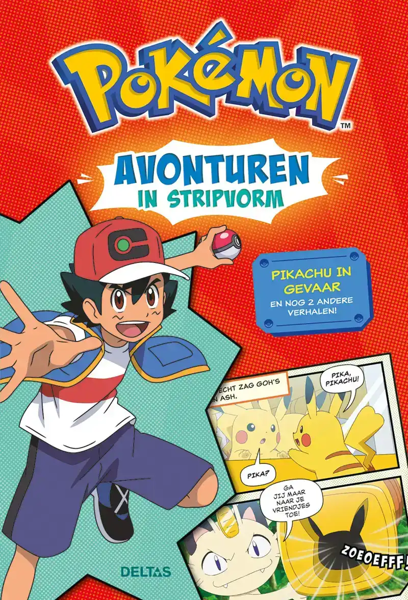 POKEMON AVONTUREN IN STRIPVORM - PIKACHU IN GEVAAR