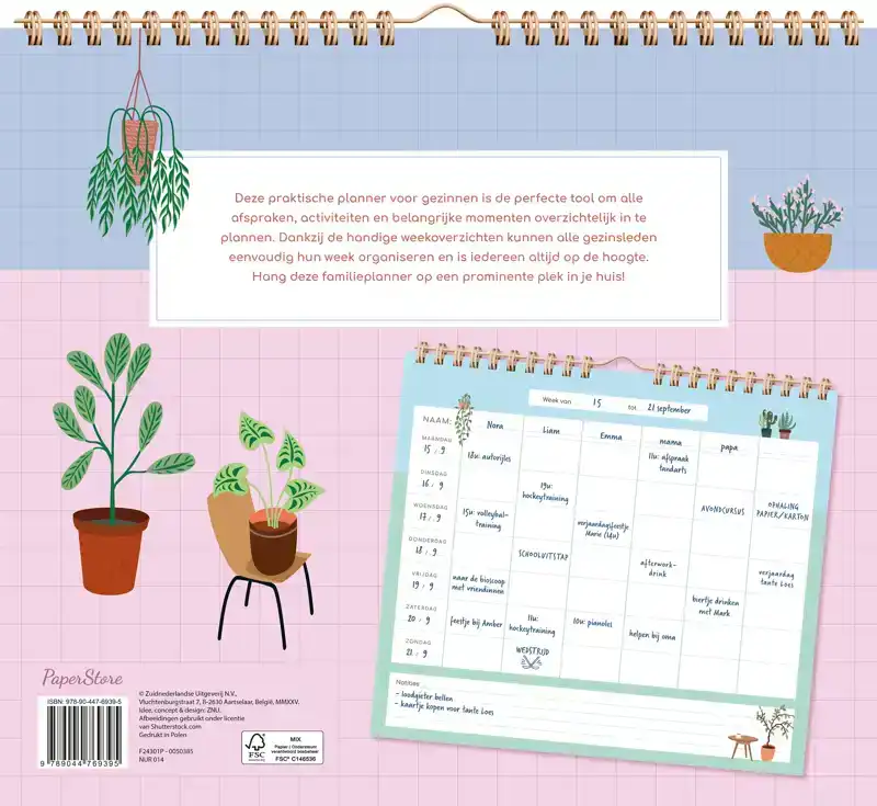 FAMILIEPLANNER - HOUSEPLANTS