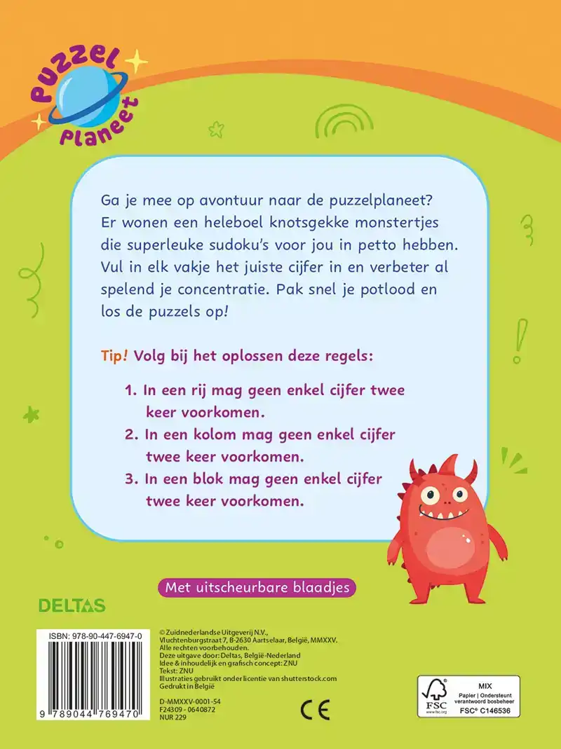 PUZZELPLANEET - SUPERLEUKE SUDOKU'S