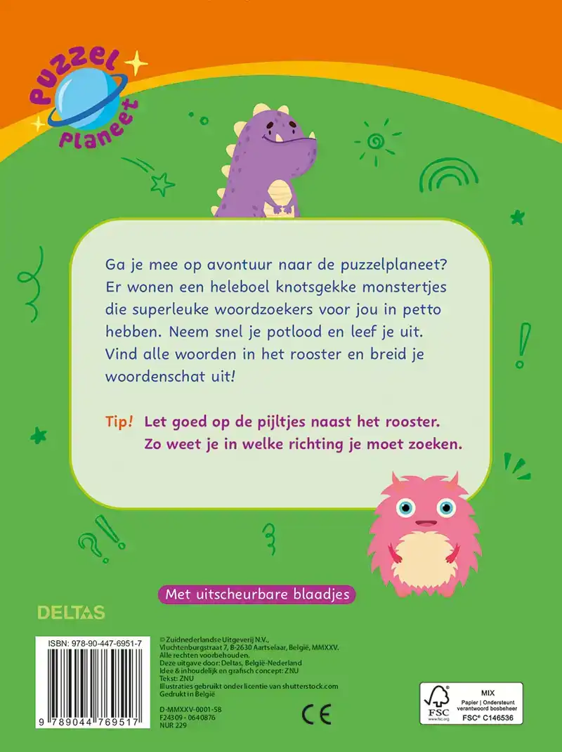 PUZZELPLANEET - SUPERCOOLE WOORDZOEKERS