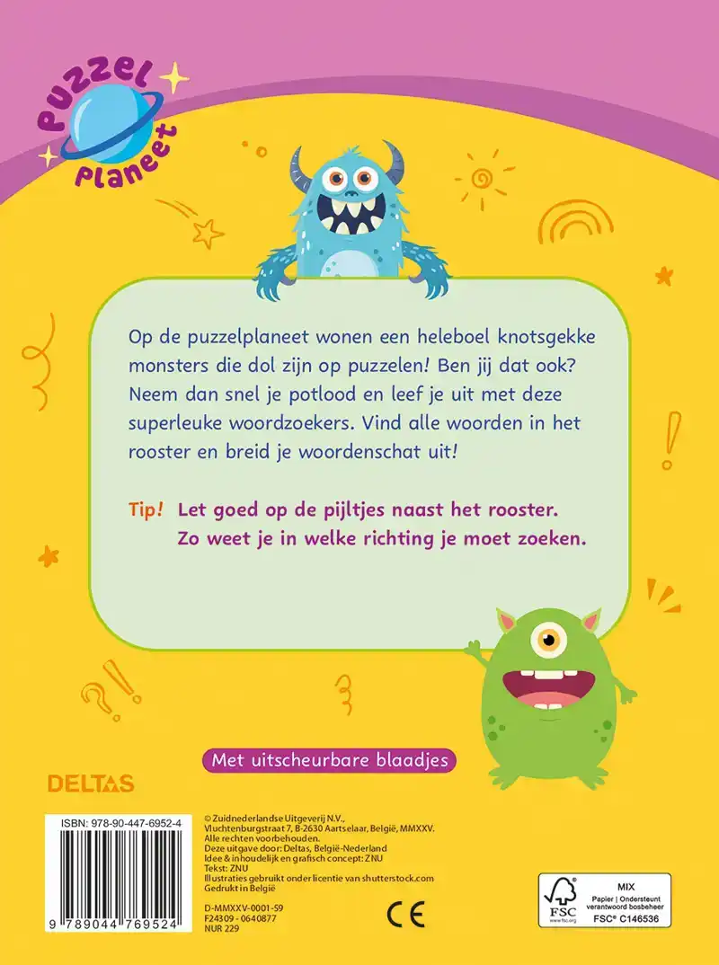 PUZZELPLANEET - MEGACOOLE WOORDZOEKERS