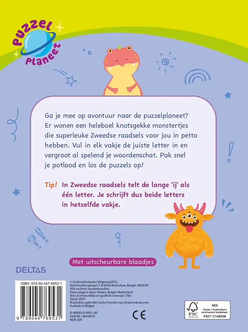 PUZZELPLANEET - SUPERLEUKE ZWEEDSE RAADSELS