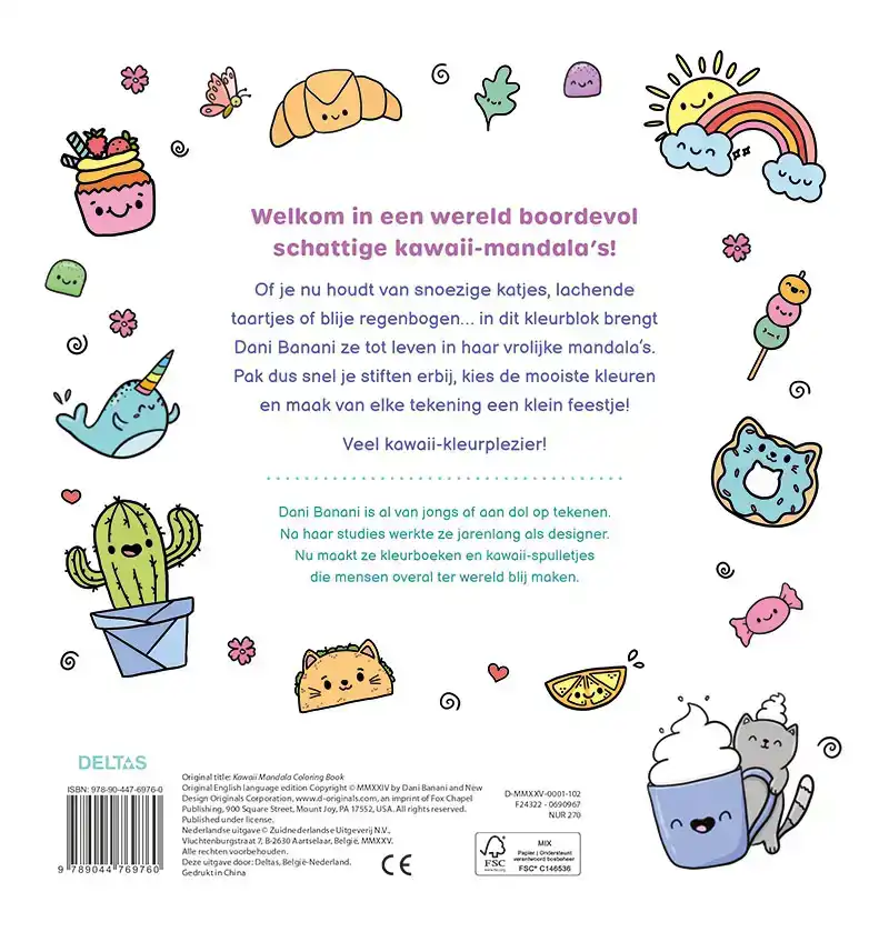 KAWAII MANDALA KLEURPRET