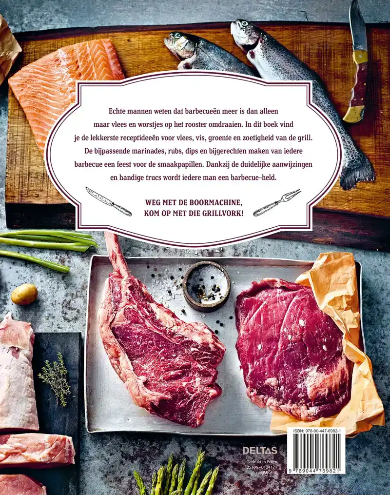 HET ULTIEME BARBECUEBOEK VOOR ECHTE MANNEN