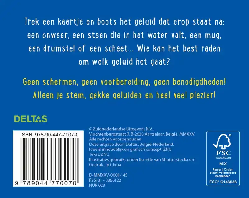 RAAD HET GELUID! - DOOS MET KAARTEN