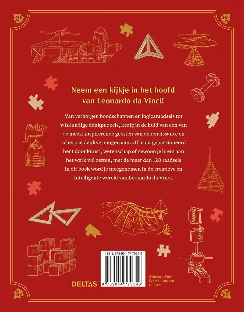 UITDAGENDE BREINBREKERS & RAADSELS VAN LEONARDO DA VINCI