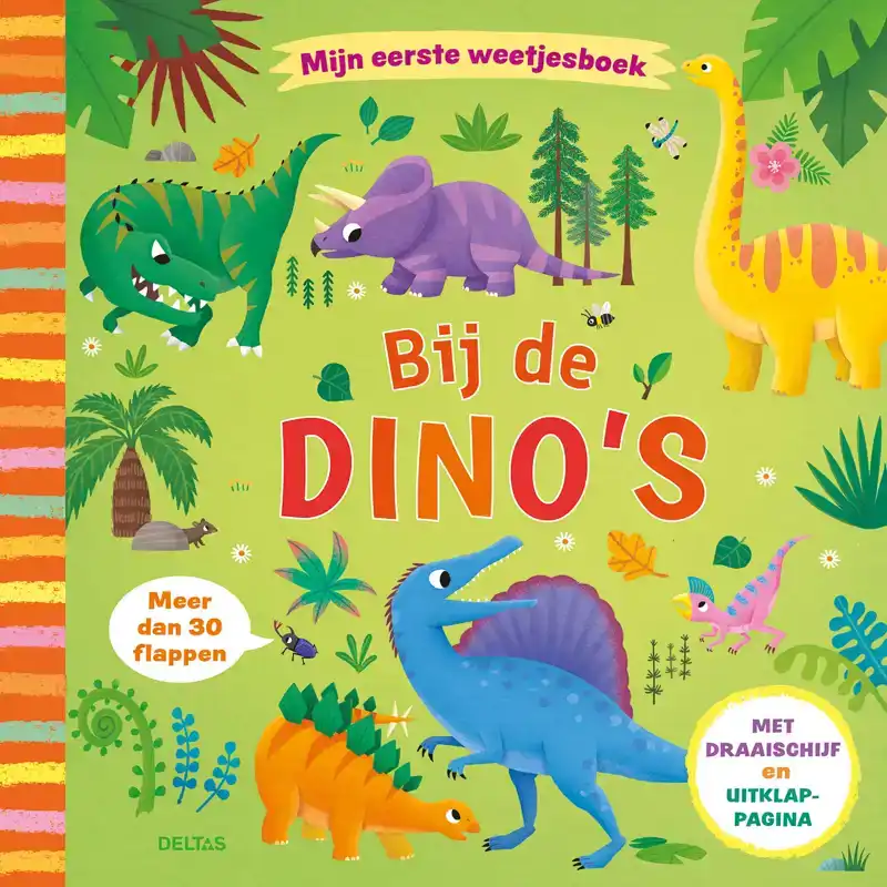 MIJN EERSTE WEETJESBOEK - BIJ DE DINO'S