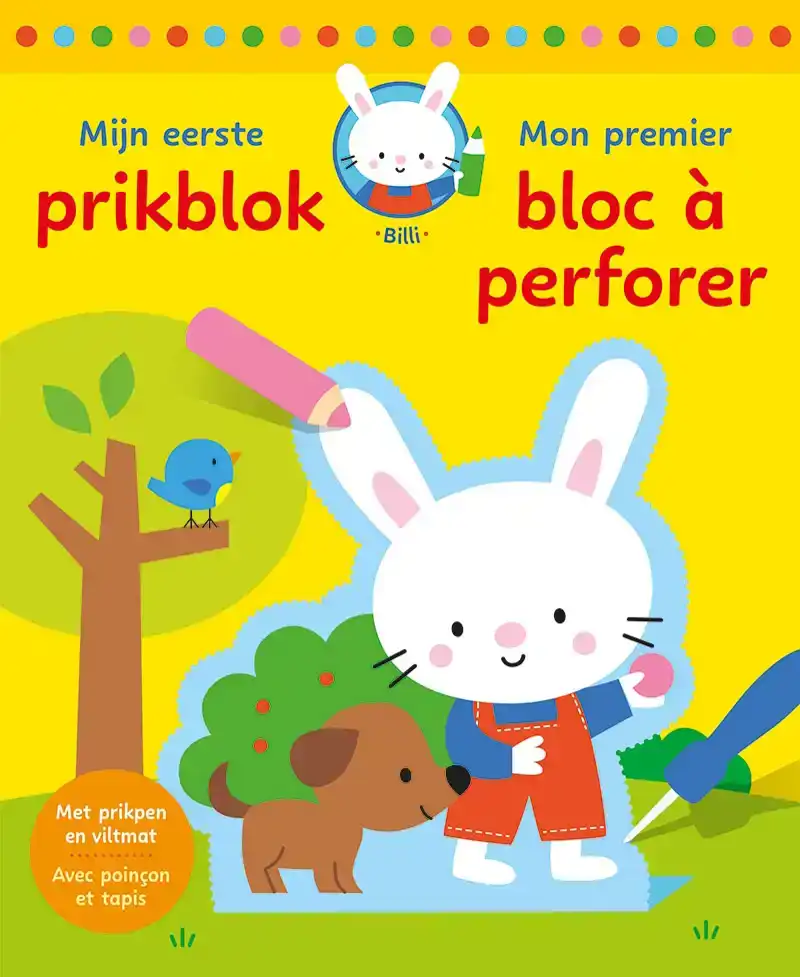 MIJN EERSTE PRIKBLOK - SPELEN EN LEREN MET BILLI / MON TOUT