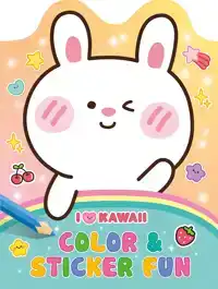 KAWAII - COLOR & STICKER FUN