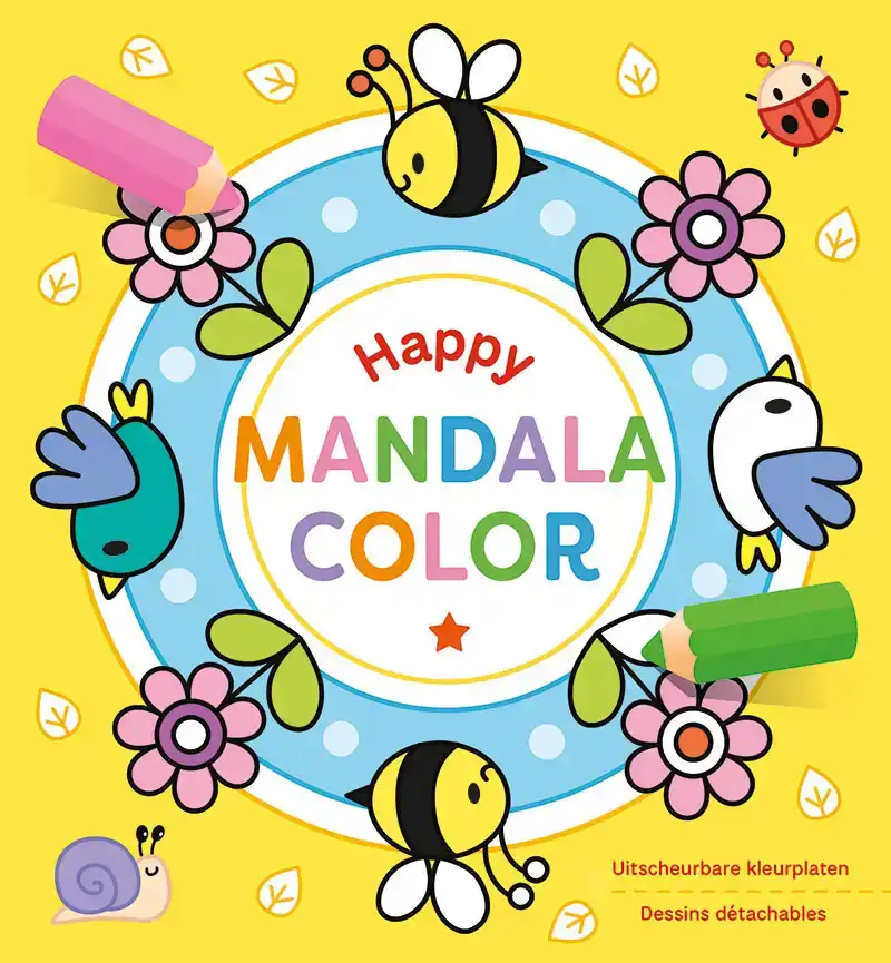 HAPPY MANDALA COLOR