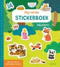 MIJN EERSTE STICKERBOEK KLEINE HANDJES - BABYDIEREN