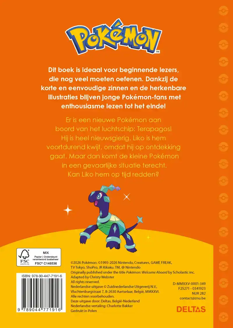 POKEMON EERSTE LEESPRET - WAAR IS TERAPAGOS?