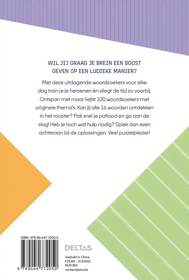 BRAIN BOOSTERS - WOORDZOEKERS VOOR ELKE DAG