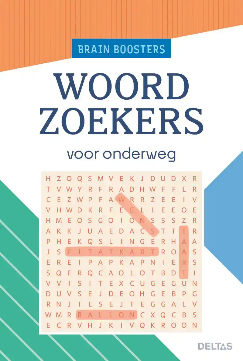 BRAIN BOOSTERS - WOORDZOEKERS VOOR ONDERWEG