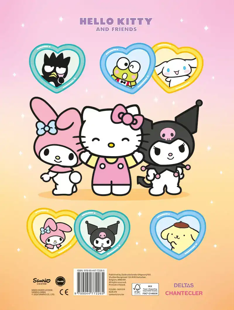 HELLO KITTY AND FRIENDS SUPER COLOR PARADE