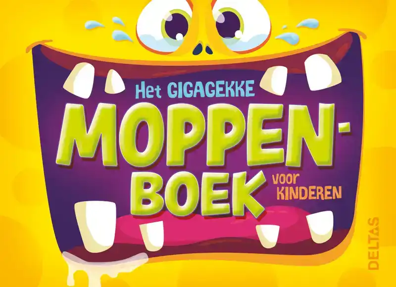 HET GIGAGEKKE MOPPENBOEK VOOR KINDEREN