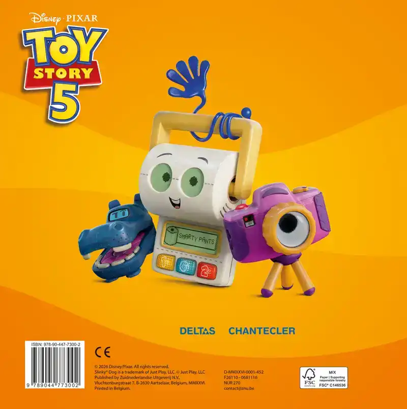 DISNEY COLOR FUN TOY STORY 5